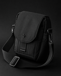 Originals black nylon crossbody bag with crown emblem